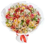 Букет из 51 альстромерии